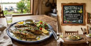 Sardinha Recheada ao Forno 🐟🍅🌿